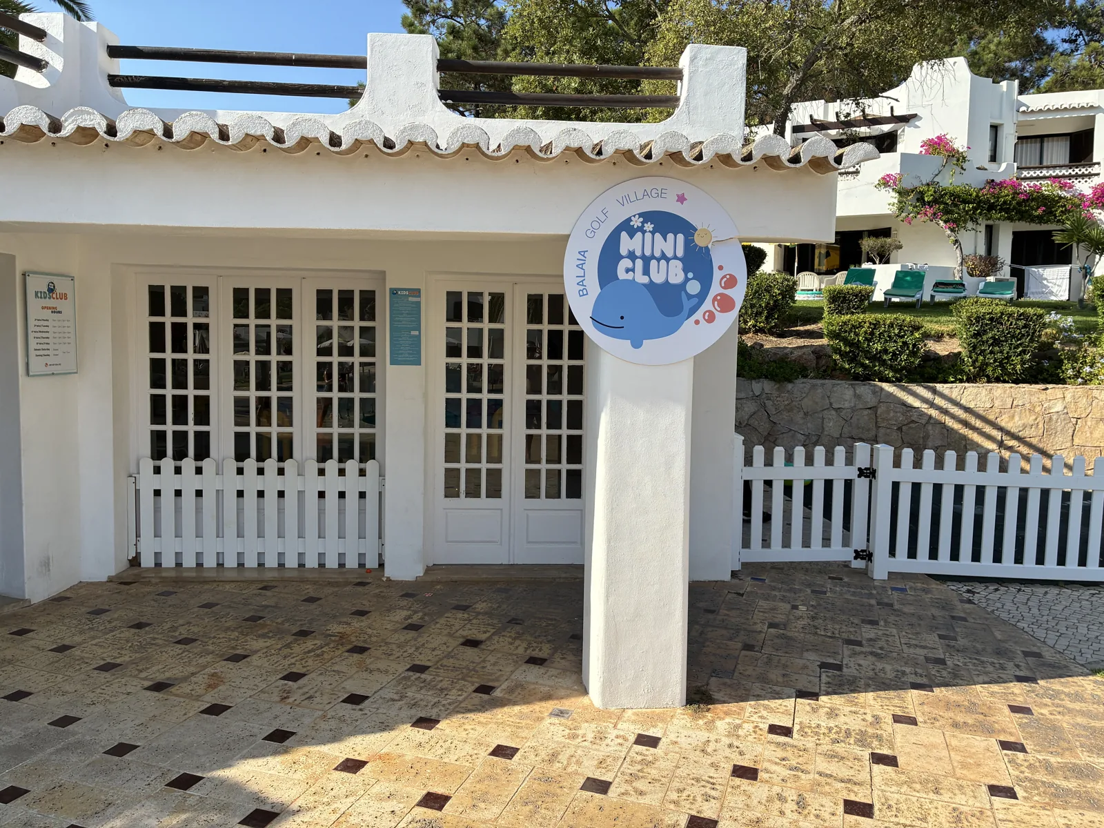 Mini Club entrance at Balaia Golf Village